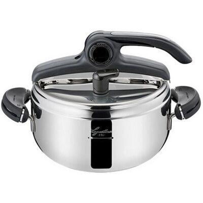 Autocuiseur en Inox 3,5L Lagostina - Poignées Amovibles - Publicité Autocuiseur en Inox 3,5L Lagostina - Poignées Amovibles - Publicité