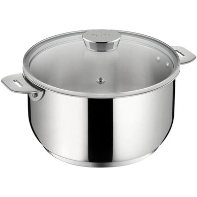 Lagostina Modèle 012138031214 Casserole en Acier Inox 20cm Économiseur d'Espace - Publicité Lagostina Modèle 012138031214 Casserole en Acier Inox 20cm Économiseur d'Espace - Publicité