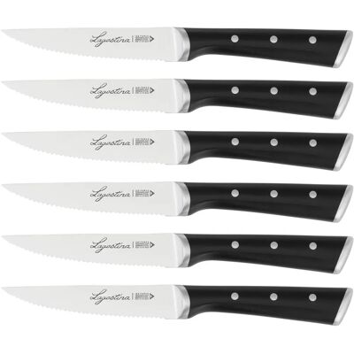 Set di coltelli da cucina Ice Force Lagostina - Acciaio inox, 6 pezzi Set di coltelli da cucina Ice Force Lagostina - Acciaio inox, 6 pezzi