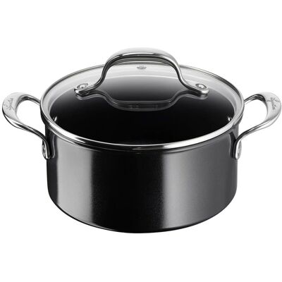 Lagostina - Faitout Désideria - Keramiek, 20cm, Zwart - Kookpan Lagostina - Faitout Désideria - Keramiek, 20cm, Zwart - Kookpan