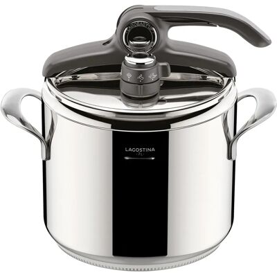 Lagostina Modell 012022010507 Edelstahl 7L Autoklave Lagostina Modell 012022010507 Edelstahl 7L Autoklave