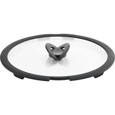 Tampa de Vidro e Silicone Lagostina Ingenio 28cm - Frigideira Tampa de Vidro e Silicone Lagostina Ingenio 28cm - Frigideira