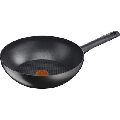 Lagostina Rigenera Green Wok - Milieuvriendelijk, 28cm, Titanium Coating Lagostina Rigenera Green Wok - Milieuvriendelijk, 28cm, Titanium Coating