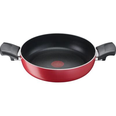 Lagostina 26cm röd induktionspanna - Stekpanna Lagostina 26cm röd induktionspanna - Stekpanna