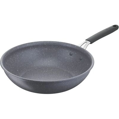 Lagostina Patelnia Wok - 28cm Aluminium Nieprzywierająca Lagostina Patelnia Wok - 28cm Aluminium Nieprzywierająca