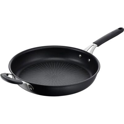 Sartén antiadherente Lagostina Titanio 32cm - Todas las cocinas Sartén antiadherente Lagostina Titanio 32cm - Todas las cocinas