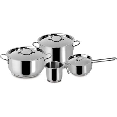 Lagostina Silver 7-delars kokkärlssats - Kokkärlssats Lagostina Silver 7-delars kokkärlssats - Kokkärlssats