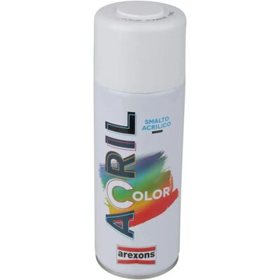 AREXONS - Acrilcolor - Bianco opaco - 400 ml - Vernice spray AREXONS - Acrilcolor - Bianco opaco - 400 ml - Vernice spray