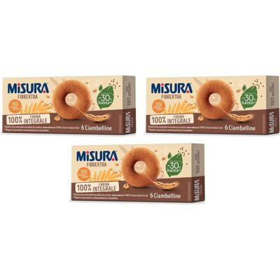 Colussi Spa Ciambelline integrali con fibre - Donuts Colussi Spa Ciambelline integrali con fibre - Donuts