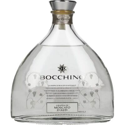 Bocchino Moscato d'Asti 0,7L - Grappa - Publicité Bocchino Moscato d'Asti 0,7L - Grappa - Publicité