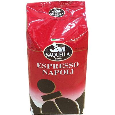 Saquella Saquella Espresso Napoli Ganze Bohnen - Kaffee Saquella Saquella Espresso Napoli Ganze Bohnen - Kaffee