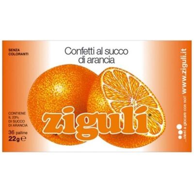 Confetti all’Arancia Falqui - Snack di Riso Soffiato, 22g Confetti all’Arancia Falqui - Snack di Riso Soffiato, 22g