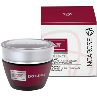 Crema Viso Excellente Incarose Extra Pure - 50ml Crema Viso Excellente Incarose Extra Pure - 50ml