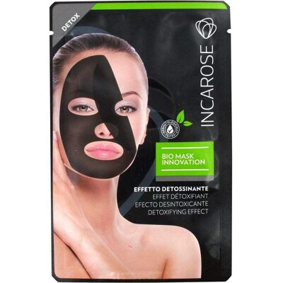 Incarose Bio Masque Détoxifiant Noir - Masque Visage - Publicité Incarose Bio Masque Détoxifiant Noir - Masque Visage - Publicité