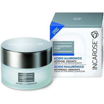 Crema all'Acido Ialuronico Incarose - Viso e Collo, 50ml Crema all'Acido Ialuronico Incarose - Viso e Collo, 50ml