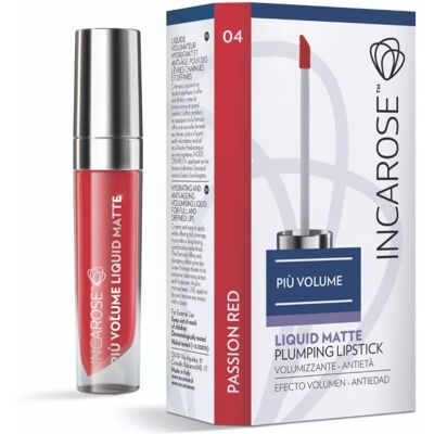 Incarose Passion Red Rouge Liquide Mat - Lèvres - Publicité Incarose Passion Red Rouge Liquide Mat - Lèvres - Publicité
