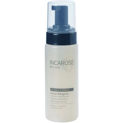 Mousse all’acido ialuronico Incarose - Detergente viso 200ml Mousse all’acido ialuronico Incarose - Detergente viso 200ml