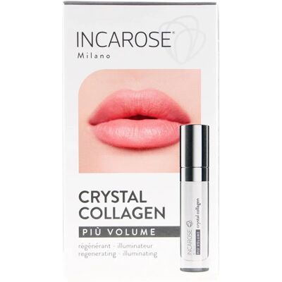 Incarose Collagène Cristal Plus Volume Gloss - Gloss lèvres - Publicité Incarose Collagène Cristal Plus Volume Gloss - Gloss lèvres - Publicité