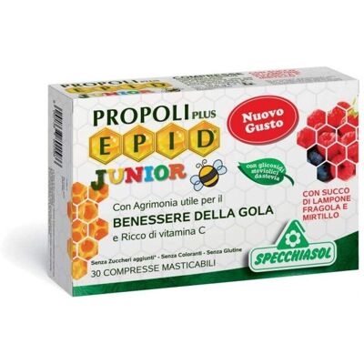 Specchiasol Propoli Plus Epid Junior Lampone/Fragola/Mirtillo - Integratore Alimentare Specchiasol Propoli Plus Epid Junior Lampone/Fragola/Mirtillo - Integratore Alimentare