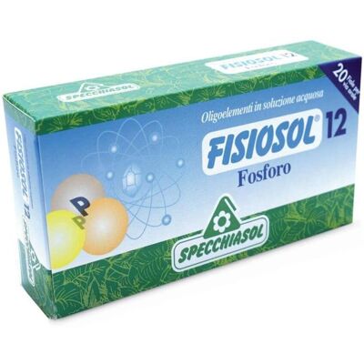 Specchiasol Fisiosol 12 Fosforo - Oligoelementi per iperreattività Specchiasol Fisiosol 12 Fosforo - Oligoelementi per iperreattività