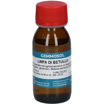 Specchiasol Gemmosol 13 Linfa Betulla - Integratore alimentare Specchiasol Gemmosol 13 Linfa Betulla - Integratore alimentare