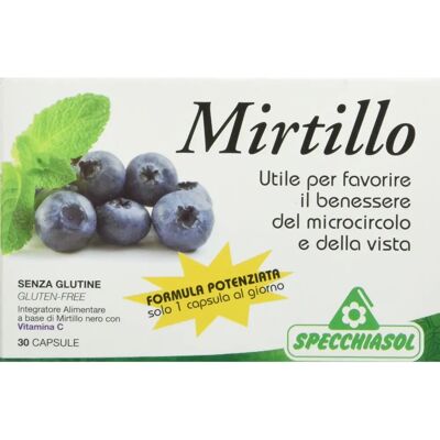 Specchiasol Mirtillo - Supporta Microcircolazione - 30 Capsule Specchiasol Mirtillo - Supporta Microcircolazione - 30 Capsule