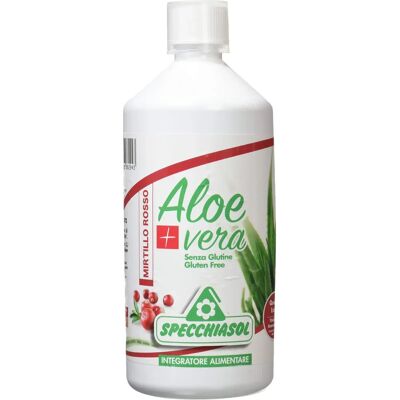 Succo di Aloe Vera e Mirtillo Rosso di Specchiasol 1000ml Integratore Alimentare Succo di Aloe Vera e Mirtillo Rosso di Specchiasol 1000ml Integratore Alimentare