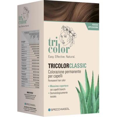 Tinta Capelli Tricolor Specchiasol - Noce, 6,07 - Tinta permanente Tinta Capelli Tricolor Specchiasol - Noce, 6,07 - Tinta permanente