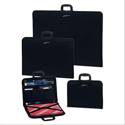 Lebez Portfolio portable en polypropylène 75x53x3cm Lebez Portfolio portable en polypropylène 75x53x3cm