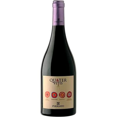 Firriato Quater Vitis Rosso - Rotwein aus Sizilien, 2018-2020, Bio, 3er-Pack Firriato Quater Vitis Rosso - Rotwein aus Sizilien, 2018-2020, Bio, 3er-Pack