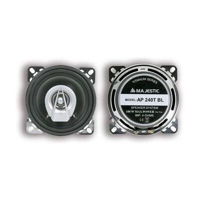 Altoparlanti Auto Majestic AP-240T - 2 Vie Titanio 180W Altoparlanti Auto Majestic AP-240T - 2 Vie Titanio 180W