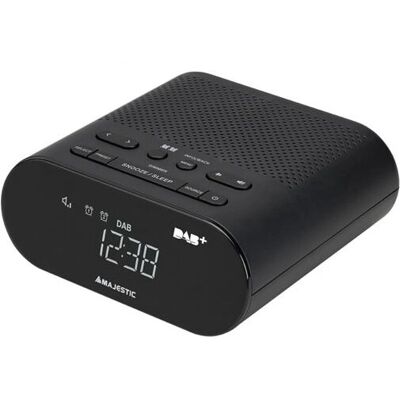 Majestic RS-116 DAB Digitale Klok Radio - Dubbele wekker, USB Majestic RS-116 DAB Digitale Klok Radio - Dubbele wekker, USB