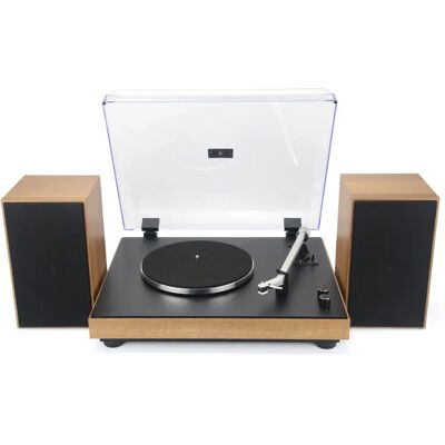 Majestic TT 54 Plattenspieler - Holz, Schwarz, RCA, USB, Auto-Stop Majestic TT 54 Plattenspieler - Holz, Schwarz, RCA, USB, Auto-Stop