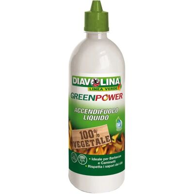 DIAVOLINA Liquido Accendifuoco Ecologico - Naturale, 750ml - Accendino DIAVOLINA Liquido Accendifuoco Ecologico - Naturale, 750ml - Accendino