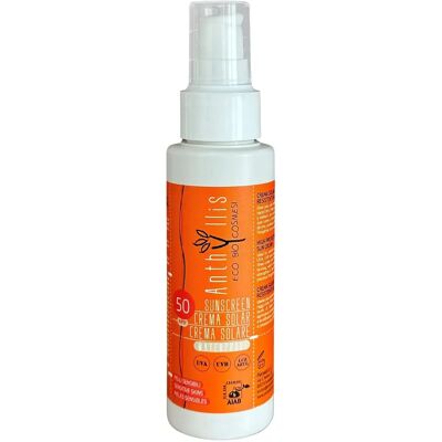 Crema solar Eco SPF50 - 100 ml - Anthyllis Crema solar Eco SPF50 - 100 ml - Anthyllis