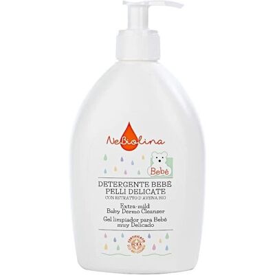 NeBiolina Baby Dermo Cleanser Suave 500ml - Gel Limpiador para Niños NeBiolina Baby Dermo Cleanser Suave 500ml - Gel Limpiador para Niños