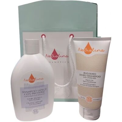 Set de Cuidado capilar Nebiolina - Champú suave y Acondicionador Set de Cuidado capilar Nebiolina - Champú suave y Acondicionador