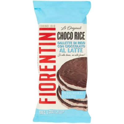 Gallette di riso al cioccolato al latte - Senza glutine - 100 g Gallette di riso al cioccolato al latte - Senza glutine - 100 g