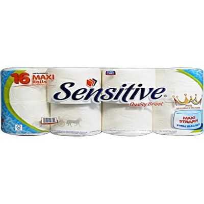 GNP Sensitive X 16 Maxi Papel Higiénico - Papel Higiénico GNP Sensitive X 16 Maxi Papel Higiénico - Papel Higiénico