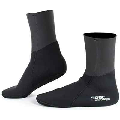 Seac Anatomic HD Svart Unisex Sokker - Vannsikre Seac Anatomic HD Svart Unisex Sokker - Vannsikre