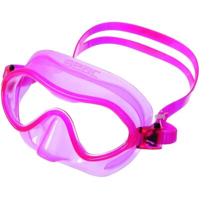 Seac Kinder snorkelmasker - Roze - Schokbestendig polycarbonaat Seac Kinder snorkelmasker - Roze - Schokbestendig polycarbonaat