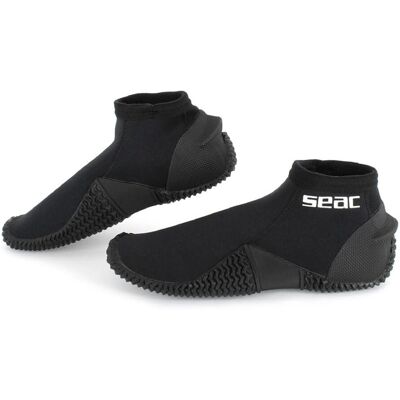Stivali da immersione Seac Tropic - Neoprene 2mm - Nero Stivali da immersione Seac Tropic - Neoprene 2mm - Nero