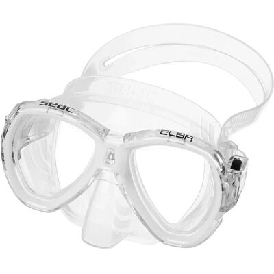 Seac Seac Elba MD Masque de Plongée - Blanc, Verre Trempé, Confort - Publicité Seac Seac Elba MD Masque de Plongée - Blanc, Verre Trempé, Confort - Publicité