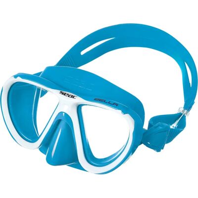 Seac Blue Dive Mask - Polycarbonate, CE, 8+ years Seac Blue Dive Mask - Polycarbonate, CE, 8+ years