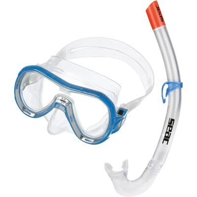 SEAC Panarea Hypoallergen Snorkelset - Blå SEAC Panarea Hypoallergen Snorkelset - Blå