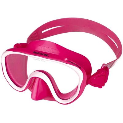Seac Sub Marina - Masque de plongée en apnée avec tuba Rose Seac Sub Marina - Masque de plongée en apnée avec tuba Rose