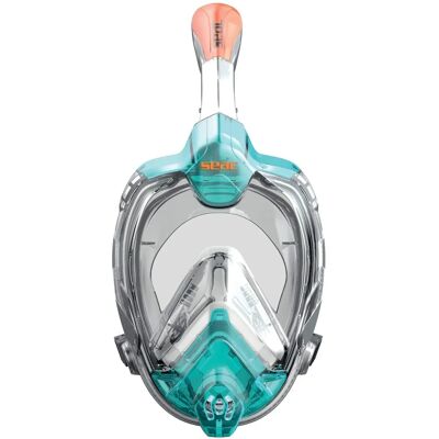 Seac Libera - Full-face Snorkeling Mask - Blue/Aquamarine Seac Libera - Full-face Snorkeling Mask - Blue/Aquamarine