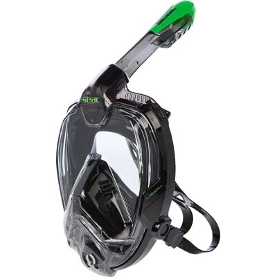 Masque intégral Seac Libera - Noir/Vert - Taille L/XL Masque intégral Seac Libera - Noir/Vert - Taille L/XL