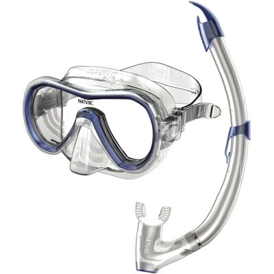 Seac Kék Uniszex Merülő Maszk - Szett Maszk és Snorkel Seac Kék Uniszex Merülő Maszk - Szett Maszk és Snorkel