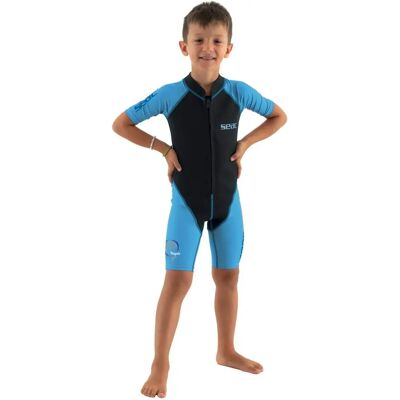 Seac Dolphin Shorty Garçon 1,5 mm - Bleu/Noir - Maillot de bain Seac Dolphin Shorty Garçon 1,5 mm - Bleu/Noir - Maillot de bain